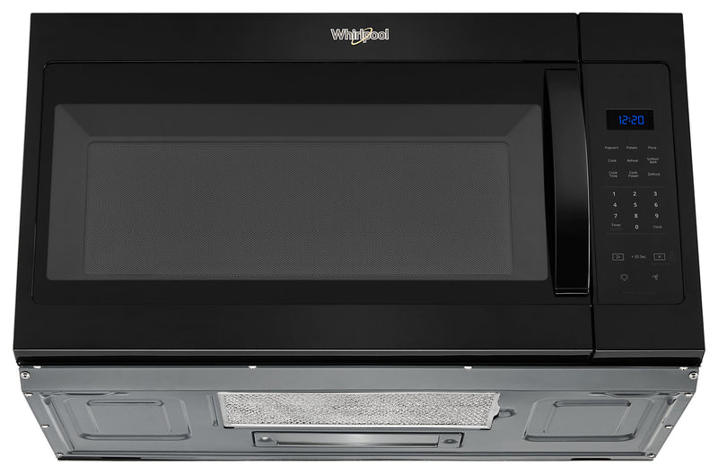 Whirlpool 1.7 Cu. Ft. Over-the-Range Microwave with 900 Watts Cooking - Black - YWMH31017HB