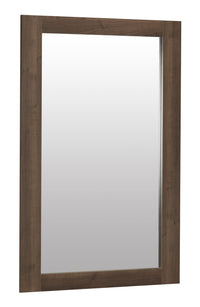 Aida Bedroom Dresser Mirror, Made in Canada - Brown 