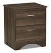 Aida Bedside 2-Drawer Nightstand, 19.2