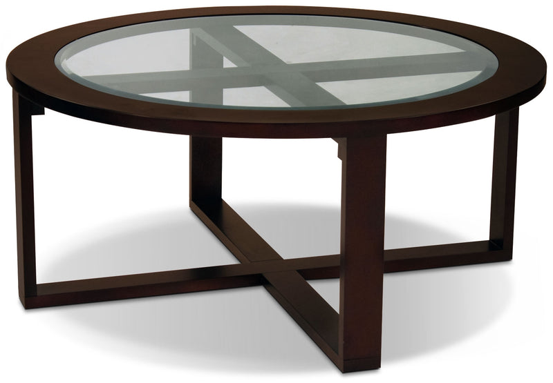 Sierra Coffee Table with Four Ottoman Wedge Stools