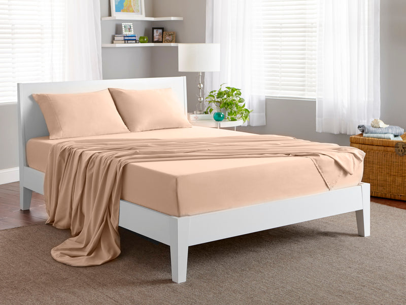 BEDGEAR® Basic 4-Piece Full Sheet Set - Sand