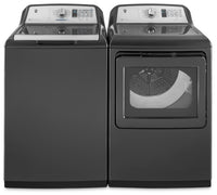 GE 5.3 Cu. Ft. Top-Load Washer and 7.4 Cu. Ft. Electric Dryer