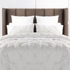 Brianna Light Grey 3-Piece King Comforter Set