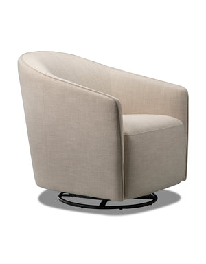 Cali Swivel Accent Chair - Linen 