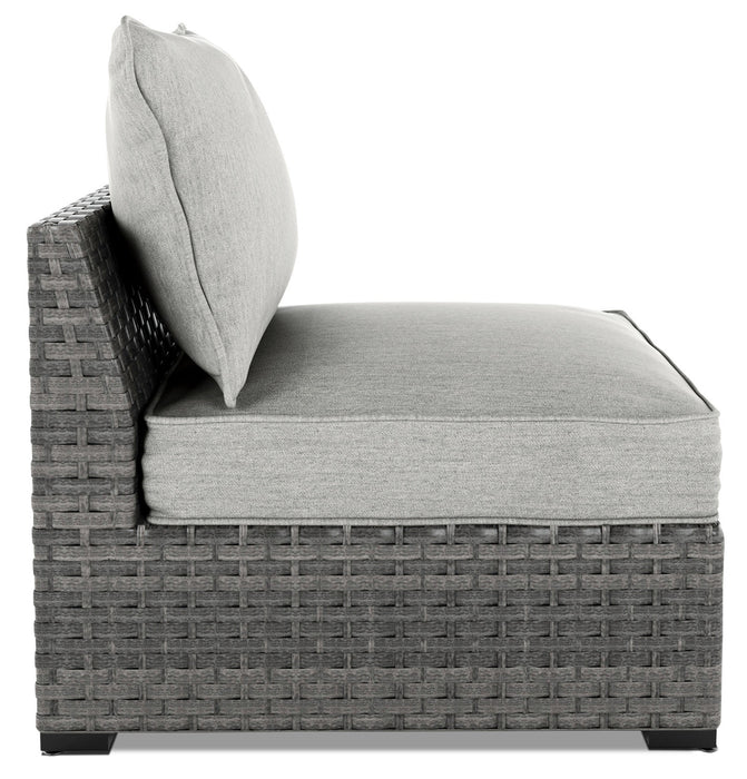 Salem Patio Armless Chairs, Set of 2