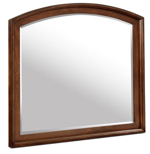 Chelsea Bedroom Dresser Mirror - Cherry Brown