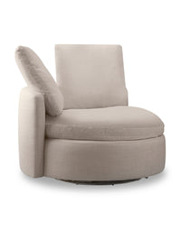 Drift Swivel Accent Chair - Linen  