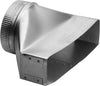 Broan 3.25\" x 14\" to 7\" Round Transition – T460