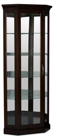 London Corner Display Cabinet