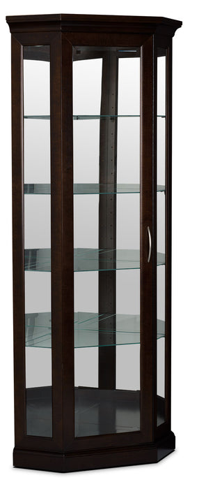 London Corner Display Cabinet