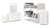 Lulu 7-Piece Twin Bunk Bed Package
