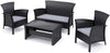 Cascade 4-Piece Conversation Patio Set