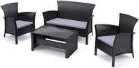 Cascade 4-Piece Conversation Patio Set