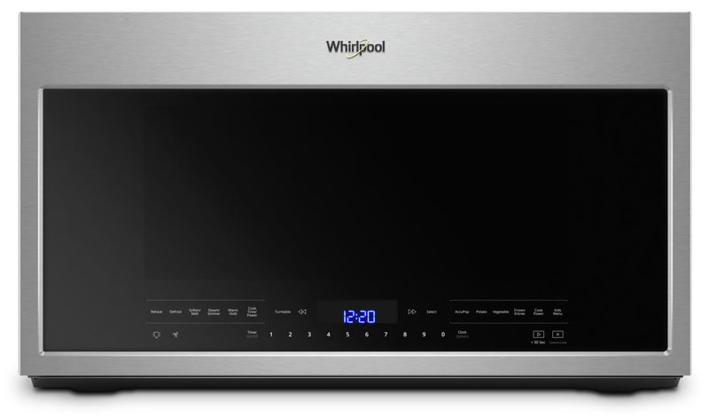 Whirlpool® 2.1 cu. ft. Over the Range Microwave with Steam cooking