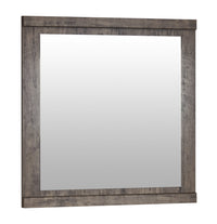 Fresno Bedroom Dresser Mirror, Made in Canada - Grey/Brown 