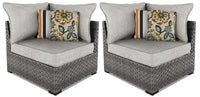 Salem Patio Corner Chairs, Set of 2