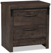 Grayson Bedside 2-Drawer Nightstand, 23.8