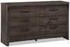 Grayson Bedroom 6-Drawer Dresser, 56.6