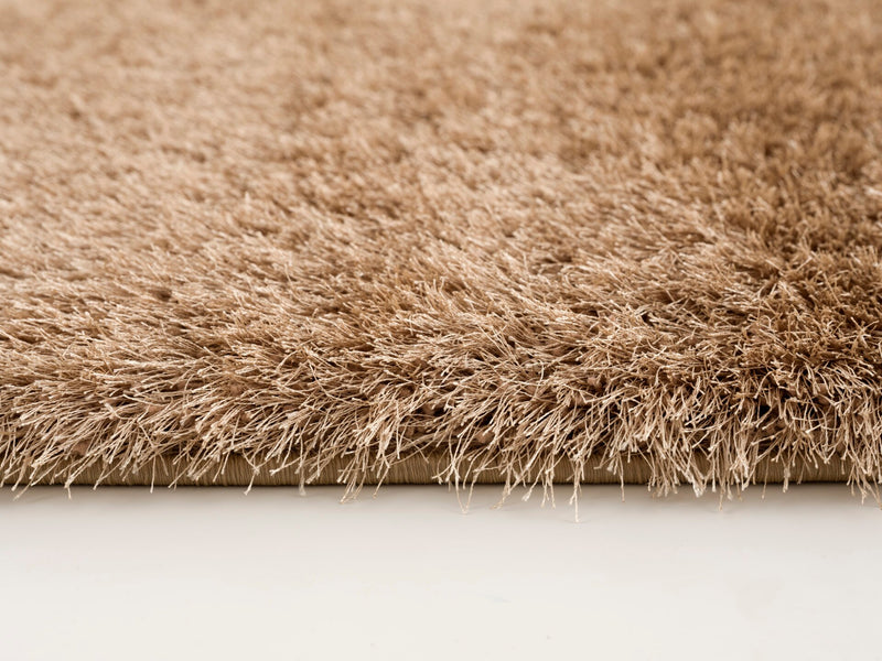 Harlow Gold Shag Area Rug - 5' x 7'