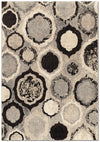 Pannel Silver Area Rug – 5' x 8'