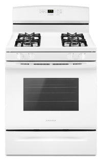 Amana 5 Cu. Ft. Gas Range with Self-Clean - White - AGR6603SFW 