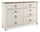 Willowton Bedroom 6-Drawer Dresser, 60.9