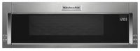 KitchenAid 1.1 Cu. Ft. Slim Over-the-Range Microwave with 900 Watts Cooking - Stainless Steel - YKML… 