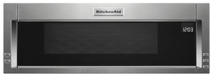 KitchenAid 1.1 Cu. Ft. Slim Over-the-Range Microwave with 900 Watts Cooking - Stainless Steel - YKMLS311HSS