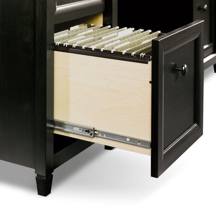 Edge Water Executive Desk - Estate Black