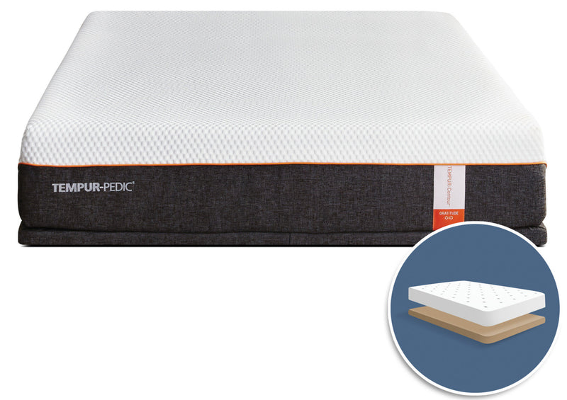 Tempur-Pedic™ TEMPUR-Gratitude Low-Profile Queen Mattress Set