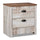 Kaia Bedside 2-Drawer Nightstand, 23.82