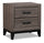 Kate Bedside 2-Drawer Nightstand, 23.6