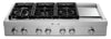 KitchenAid 48\" 6-Element Gas Cooktop - Stainless Steel - KCGC558JSS