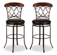 Dundee Swivel Barstool – Set of 2