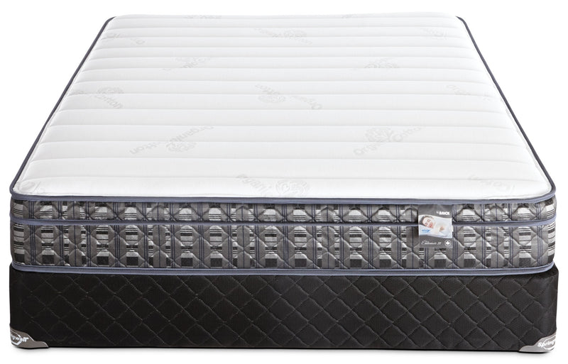 Springwall Endeavour 4 Euro-Top Firm Low-Profile Split Queen Mattress Set