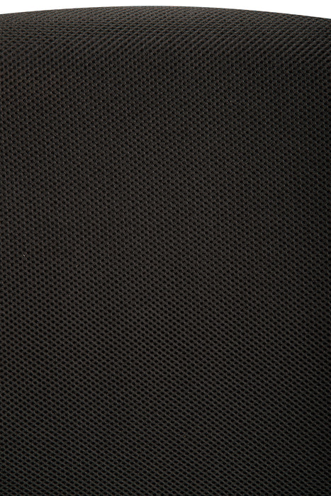 Leigh 16\" Office Chair - Black with Mesh Back