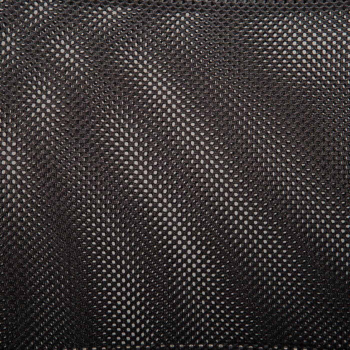 Leigh 16\" Office Chair - Black with Mesh Back