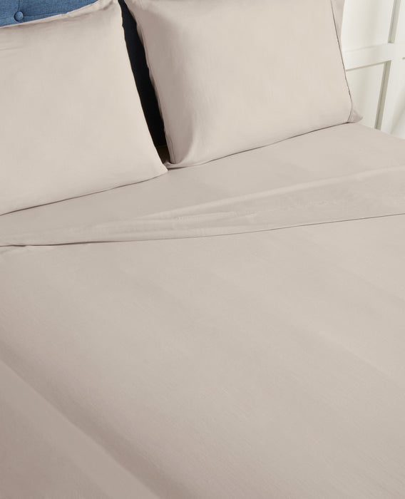 BEDGEAR Hyper-Linen™ Performance 4-Piece King Sheet Set - Beige