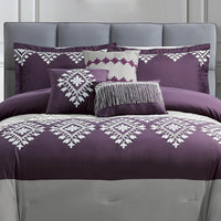 Lisbon 7-Piece Queen Comforter Set 