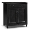 Edge Water Storage Cabinet - Estate Black
