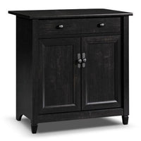 Edge Water Storage Cabinet - Estate Black
