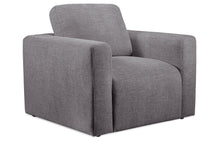 Lotus Chenille Chair - Charcoal 