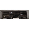 Shoal Creek Desktop Storage Hutch – Jamocha Wood