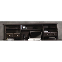 Shoal Creek Desktop Storage Hutch – Jamocha Wood