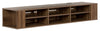 City Life Wide Wall Mounted Console - Natural Walnut