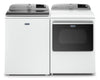 Maytag 5.4 Cu. Ft. Smart Top-Load Washer and 7.4 Cu. Ft. Smart Electric Dryer - White