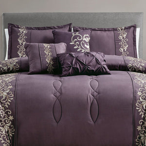 Milan 7-Piece Queen Comforter Set