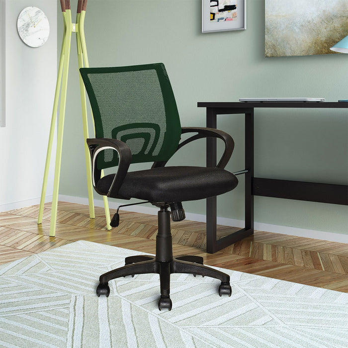 Loft Mesh Office Chair – Dark Green