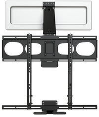 MantelMount MM540 Enhanced Pull-Down TV Wall Mount with Soundbar Attachment