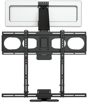 MantelMount MM540 Enhanced Pull-Down TV Wall Mount with Soundbar Attachment